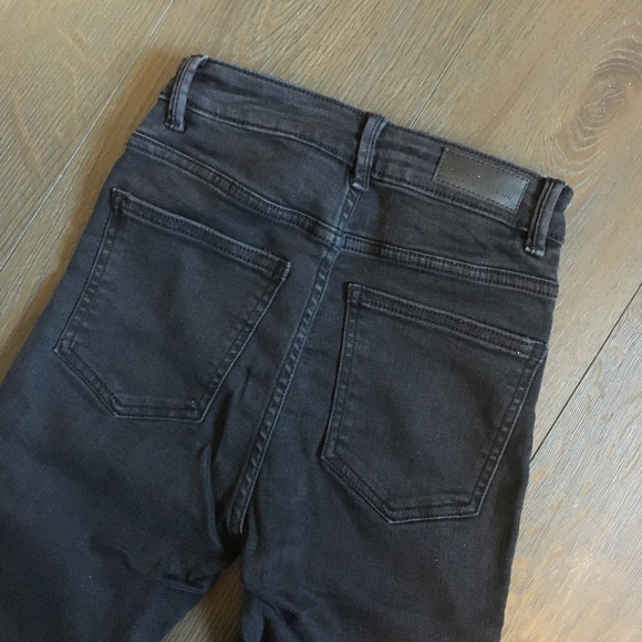 High Rise Black Skinny Jeans - Picture 7 of 10